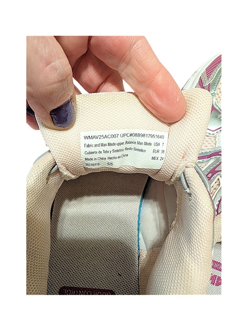 Avia Women's Pink Athletic Sneakers - Picture 10 of 10
